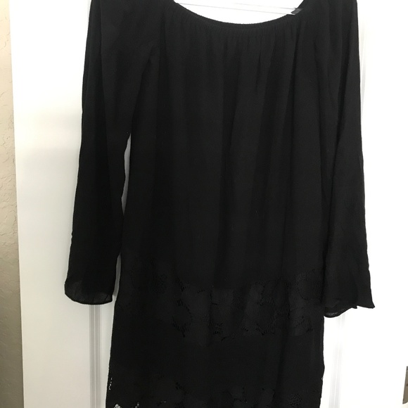 BCBG Generation black dress, size small/ BOHO - Picture 1 of 3